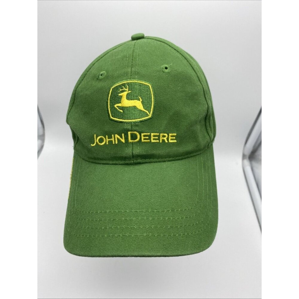 John Deere Strapback Adult Baseball Cap Hat Green Owners Edition Nothing Runs